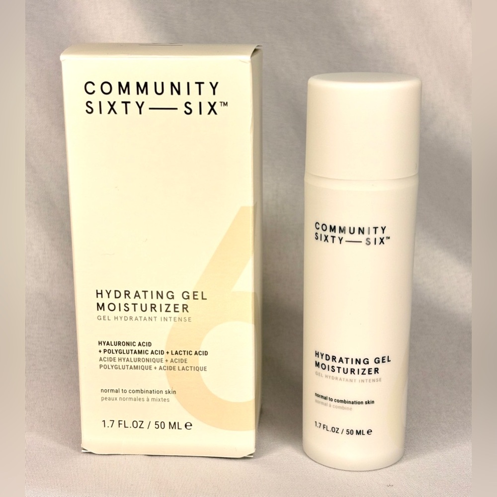 Community Sixty-Six Hydrating Gel Moisturizer 1.7 fl oz/50 ml New In Box